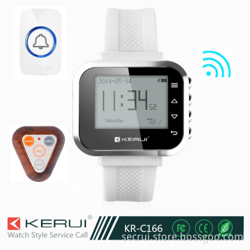 Coffee Shops & Bars Service Calling Wrist Watch Pager (KR-C166)